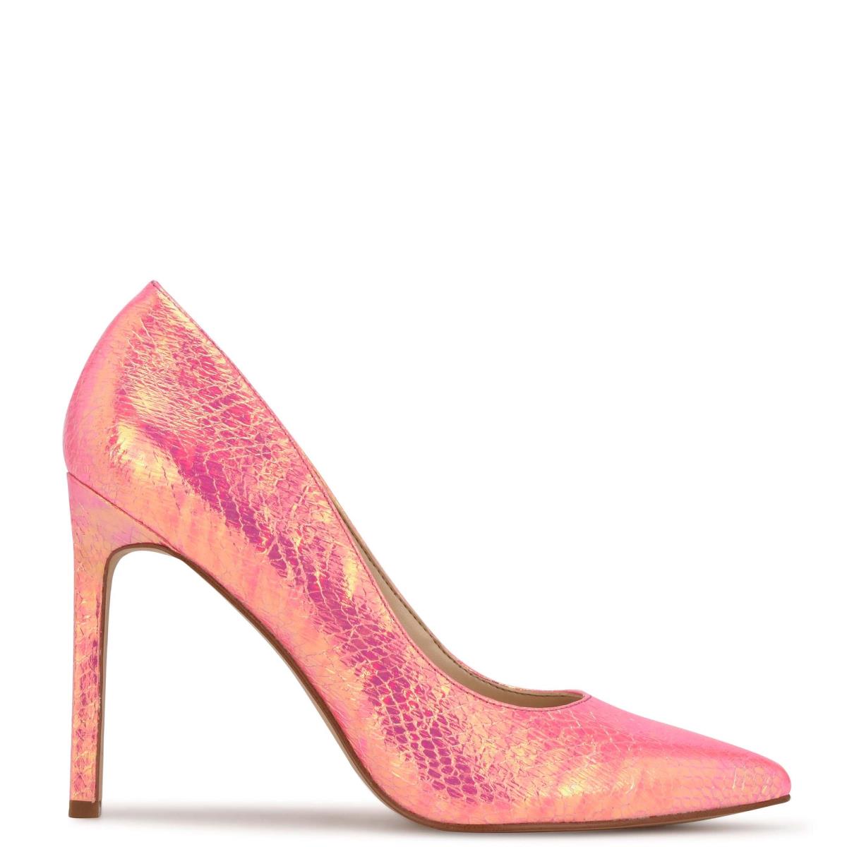 Nine West Tatiana Pointy Burunlu Stiletto Ayakkabı Kadın Pembe | 2907GFOQE