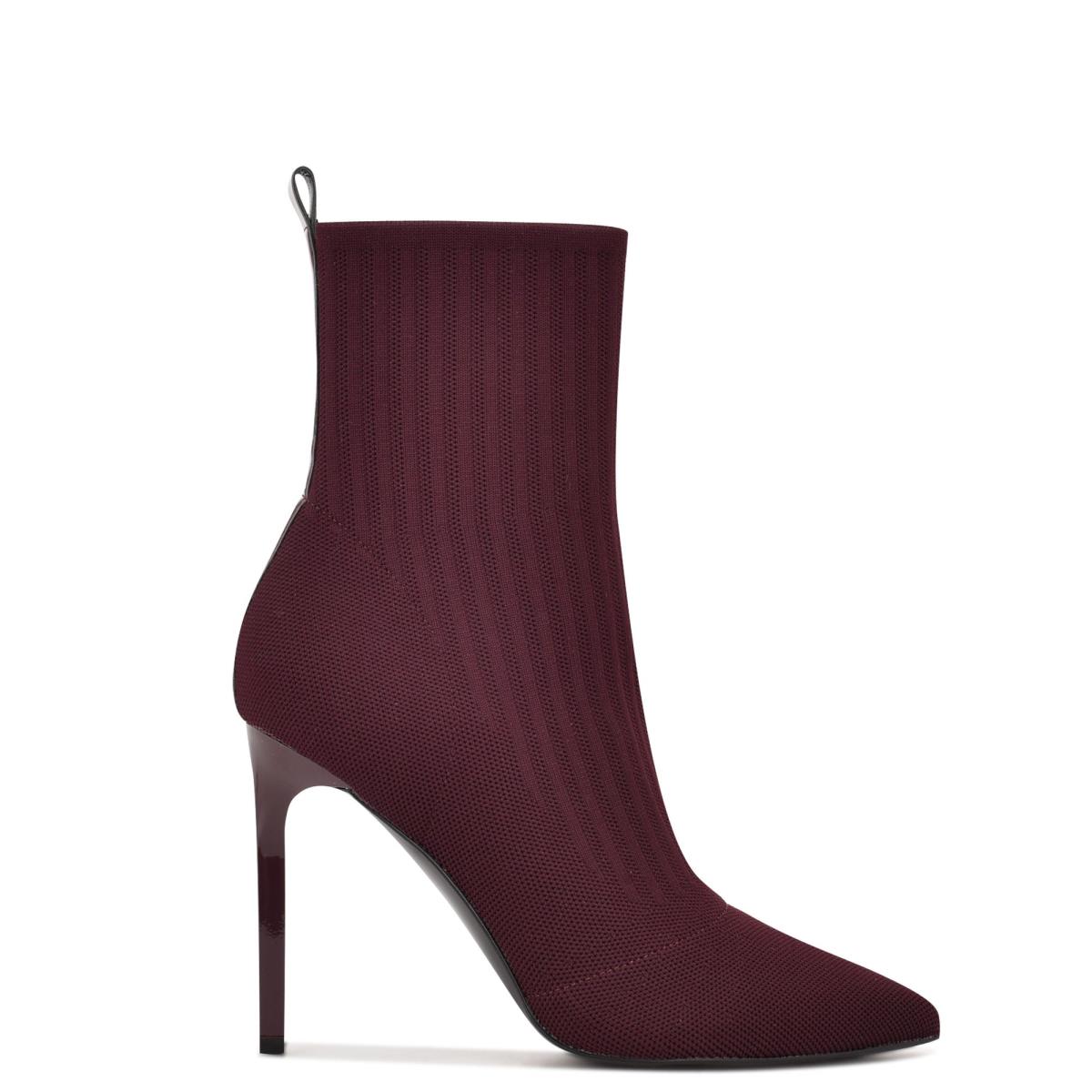 Nine West Teoy Elbise Bot Kadın Bordo | 1836RQPBW