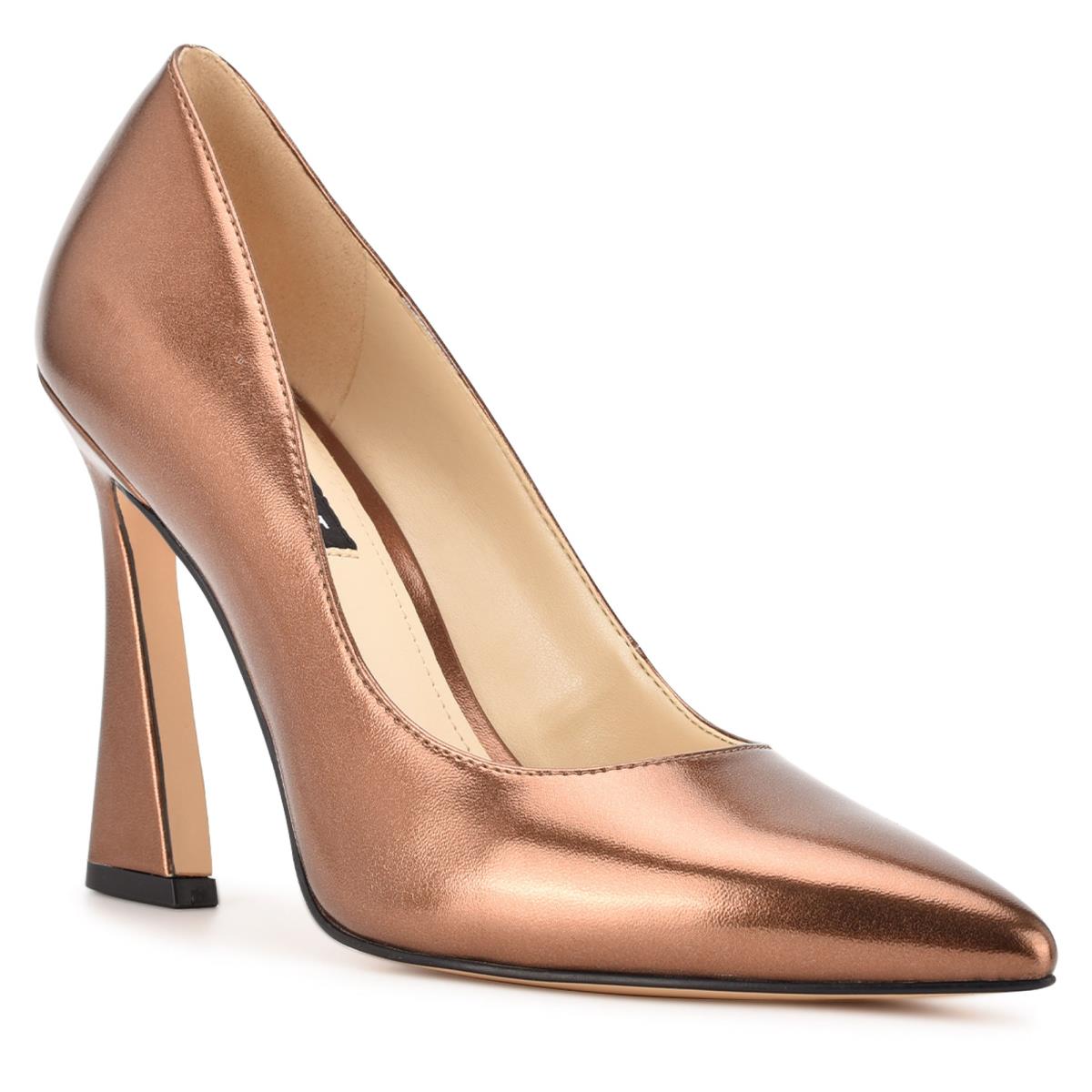 Nine West Trendz Pointy Burunlu Stiletto Ayakkabı Kadın Kahverengi | 2715FQCWX