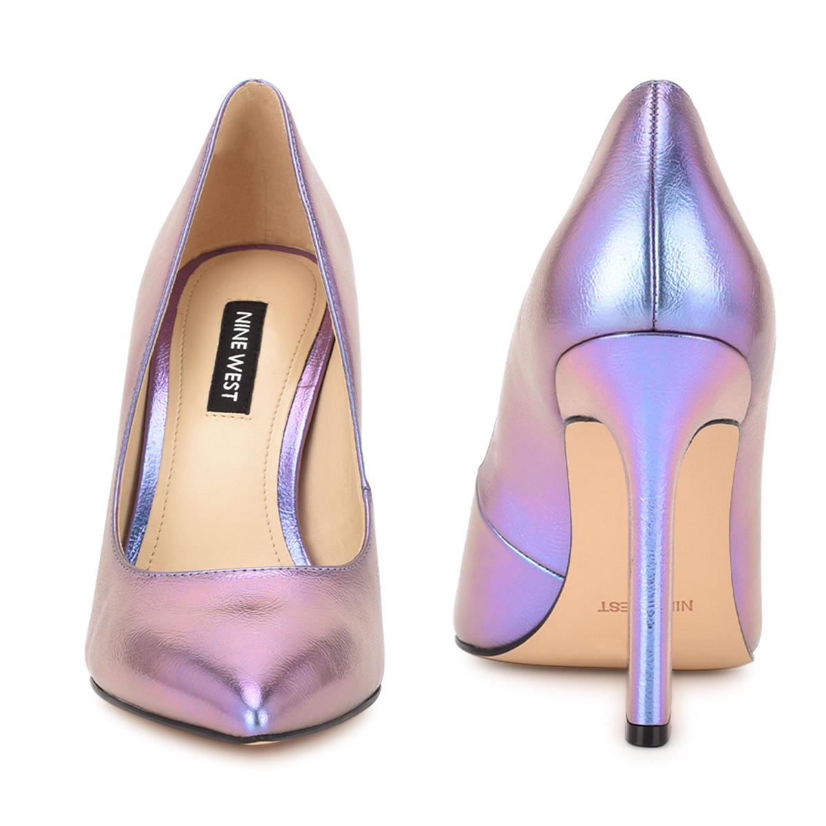 Nine West Trendz Pointy Burunlu Stiletto Ayakkabı Kadın Mor | 4231JQWKD