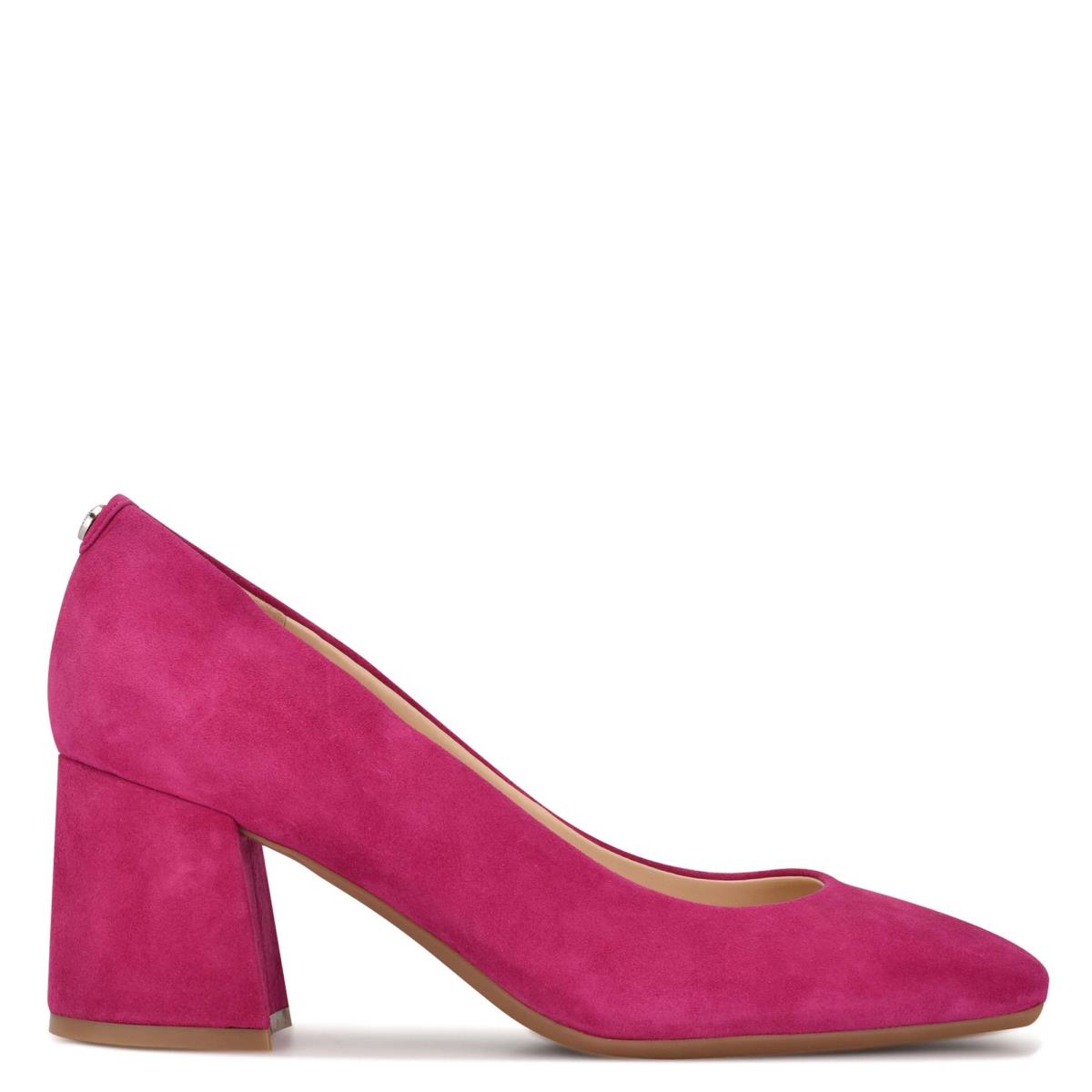 Nine West Vibe 9x9 Block Heel Stiletto Ayakkabı Kadın Pembe | 1607BGNXS