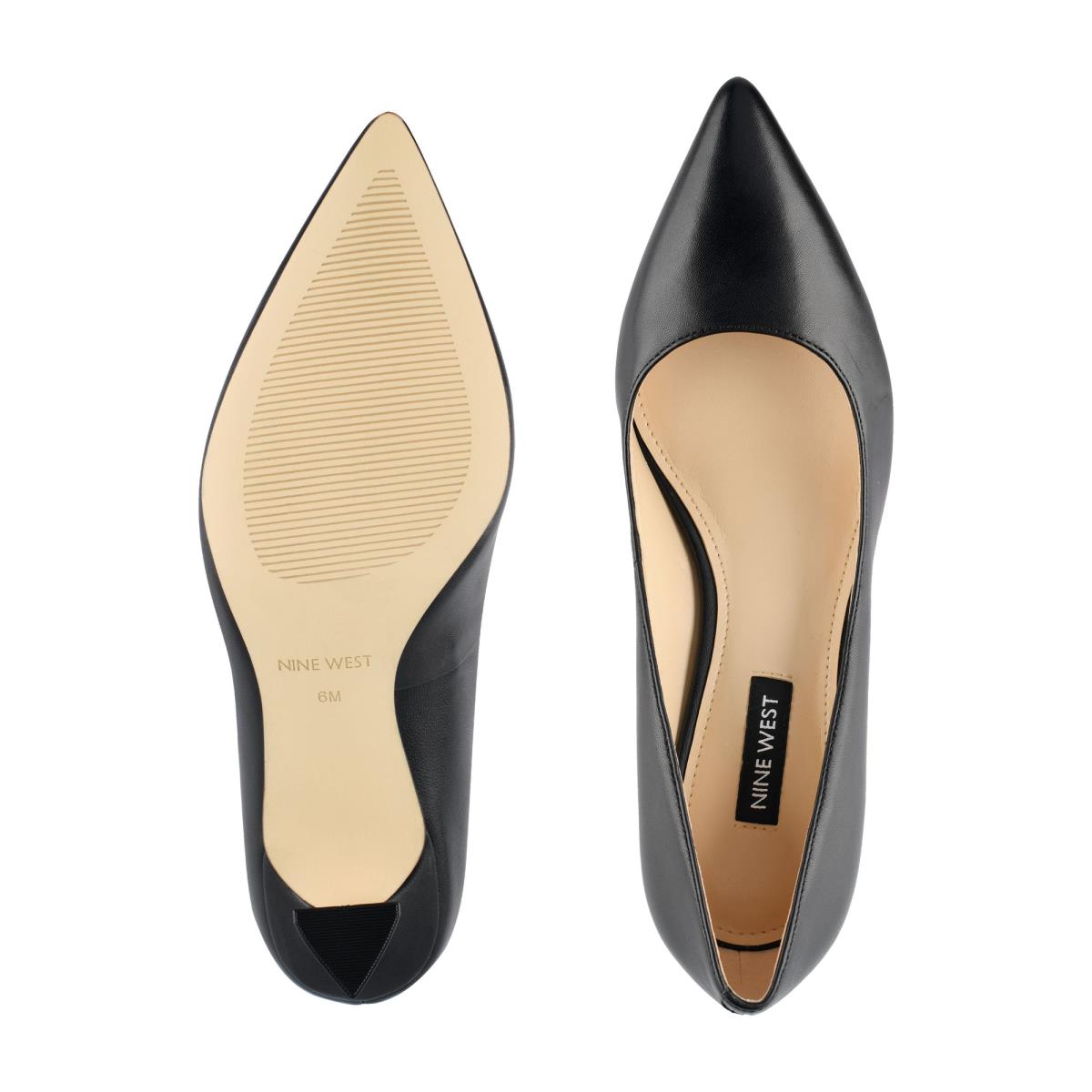 Nine West Workin Pointy Burunlu Stiletto Ayakkabı Kadın Siyah | 8250WMOBT