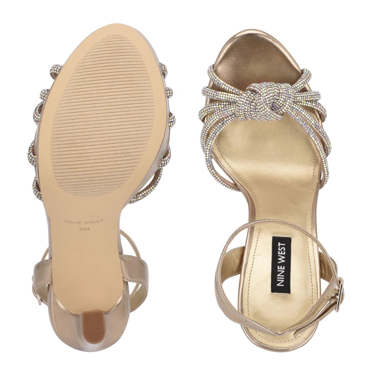 Nine West Wowzz Platform Elbise Sandalet Kadın Kahverengi | 3610XZRMK