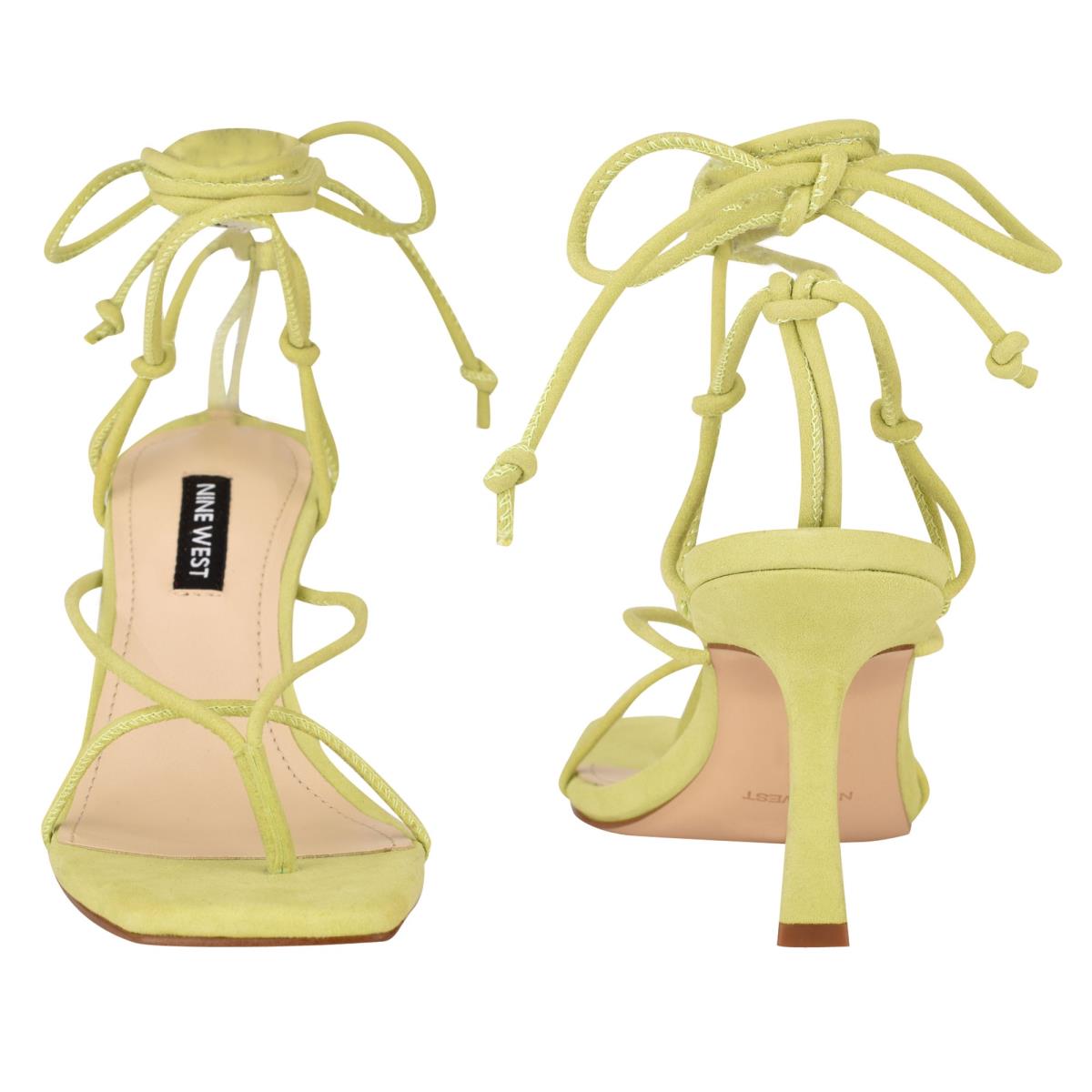 Nine West Yarin Ankle Wrap Topuklu Sandalet Kadın Yeşil | 1793UZINL