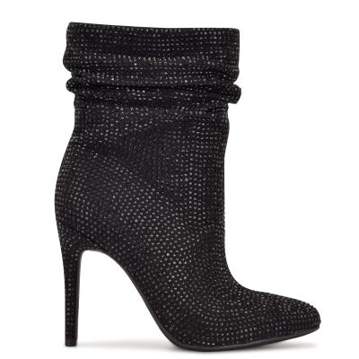 Nine West Dazzle Elbise Bot Kadın Siyah | 4972YRWTS