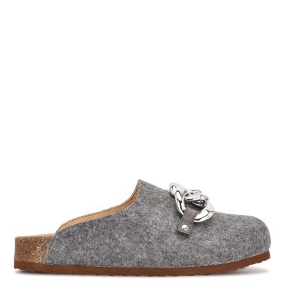 Nine West Everyth Cozy Mule Ayakkabı Kadın Gri | 8743LTXIQ