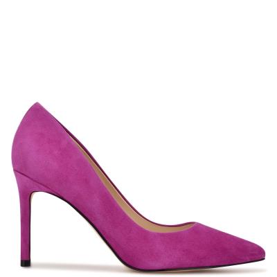 Nine West Ezra Pointy Burunlu Stiletto Ayakkabı Kadın Mor | 7610VIBLU