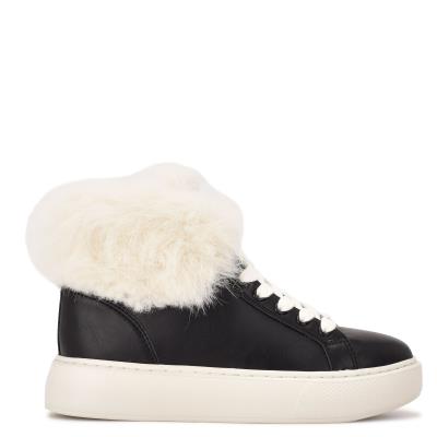 Nine West Keepup Sneakers Spor Ayakkabı Kadın Siyah | 8092ELATS