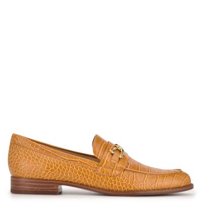 Nine West Onlyou Slip-On Loafer Ayakkabı Kadın Hardal Sarısı | 1042RVQIY