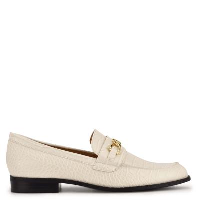 Nine West Onlyou Slip-On Loafer Ayakkabı Kadın Bej Rengi | 8421VRBDS