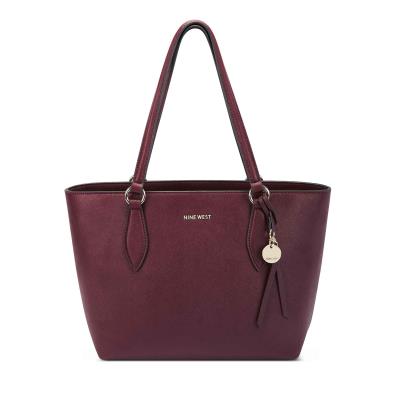 Nine West Paisley Small Tote Tote Çanta Kadın Claret | 2968LACBH