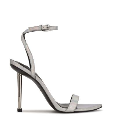 Nine West Reina Ankle Askılı Sandalet Kadın Siyah | 5187GAJPN