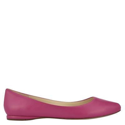 Nine West Speakup Almond Burunlu Bale Ayakkabısı Kadın Pembe | 0512YAVRW