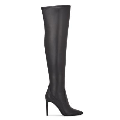 Nine West Tacy Over The Knee Bot Kadın Siyah | 4287NMWRT