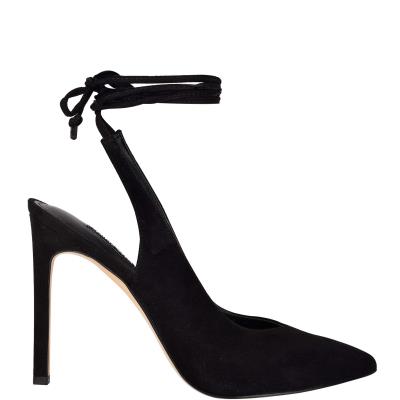 Nine West Talon Ankle Wrap Elbise Stiletto Ayakkabı Kadın Siyah | 4153FWURV