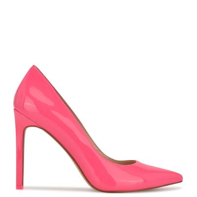 Nine West Tatiana Pointy Burunlu Stiletto Ayakkabı Kadın Pembe | 1643KQZNH