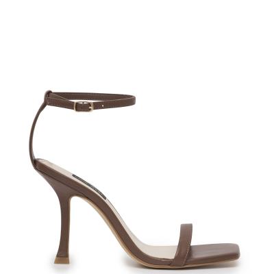 Nine West Yess Ankle Askılı Sandalet Kadın Kahverengi | 0234BHRIV